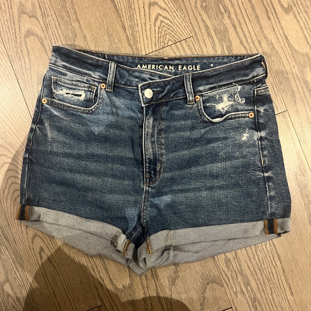 American Eagle Outfitters Women's Blue Denim Shorts